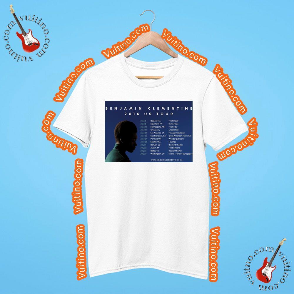 Benjamin Clementineat Least For Now 2016 Us Tour Merch